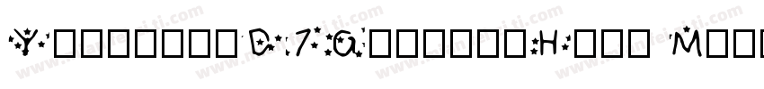 YournameD7GeneralHalf Medium字体转换